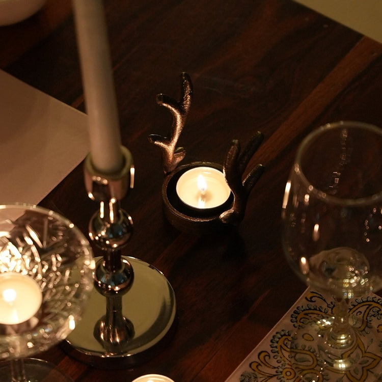 Antelope Tea Light Candle Holder