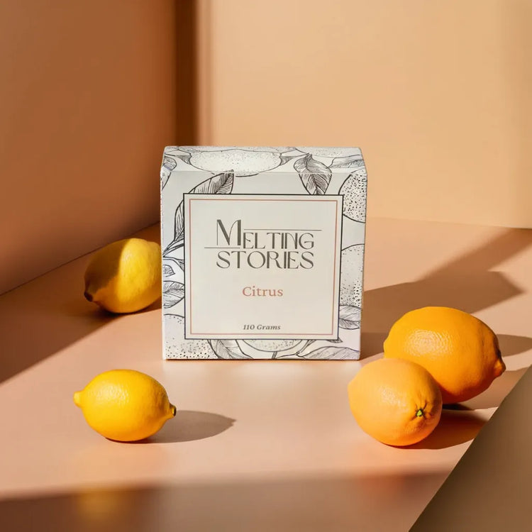 Citrus-Lemon & Orange 2 Wick Soy Scented Candle