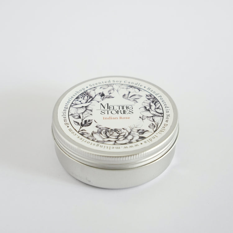 Indian Rose - 2 Wick Scented Soy Candle