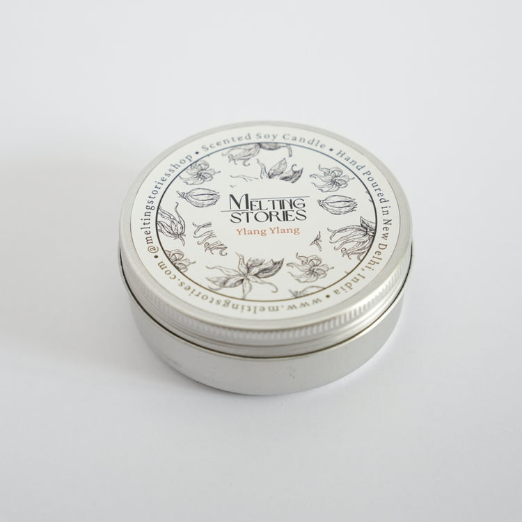 Ylang Ylang- 2 Wick Scented Soy Candle